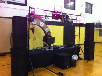 DJ Illusion at North Allegheny High School Homecoming