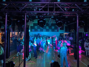 Neon Black Light Dance - Tolt Middle School